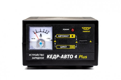 Зарядное у-во "Кедр-Авто" 4 Plus 6-12V 4A для свинцово-кислотных АКБ