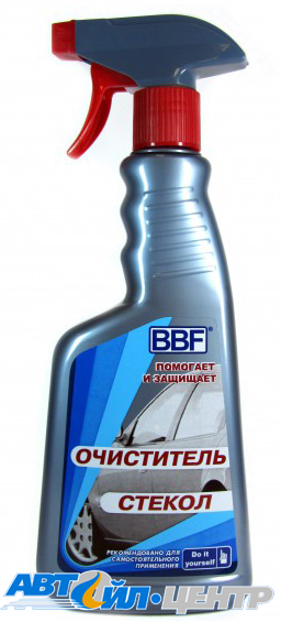 BBF Очиститель стёкол 500 мл (триггер-спрей) (12 в уп)