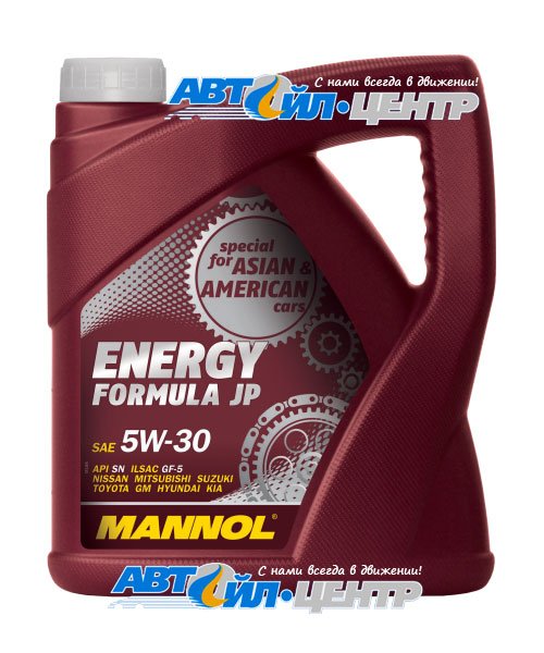 MANNOL Energy Formula JP 5W30 синт 4л (7914) (4 в уп)