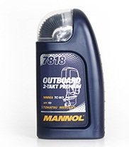 MANNOL 2-ТАКТ OUTBOARD Premium д/лод.мотор.синт 1л (7818) (12 в уп) !!!