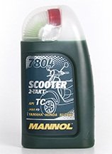 MANNOL 2-ТАКТ Scooter д/скутеров синт 1л (7804) (12 в уп)