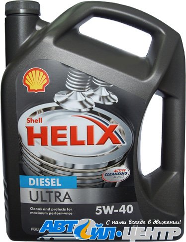 SHELL HELIX Ultra Diesel 5W40 синт 4л (4 в уп)