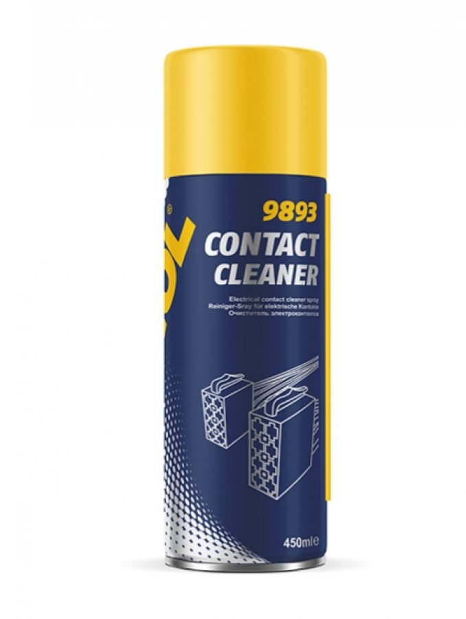 MANNOL Очиститель электроконтактов/Contact Cleaner 450мл /9893/ (12 в уп)
