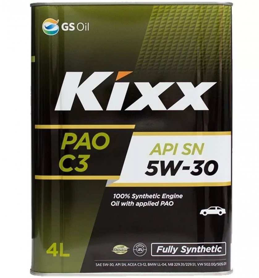 KIXX PAO C3 5W30 синт 4л (4 в уп)