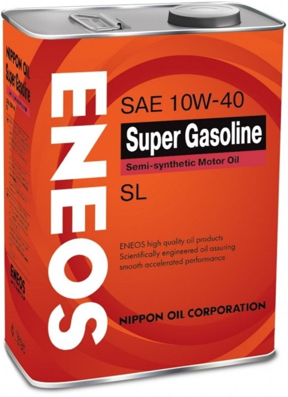 ENEOS SUPER GASOLINE 10W40 п/синт 4л (6 в уп)