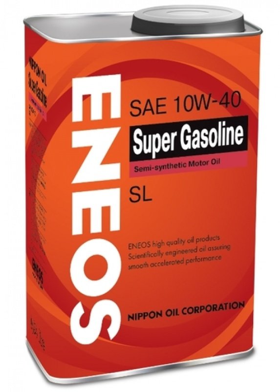 ENEOS SUPER GASOLINE 10W40 п/синт 1л (20 в уп)