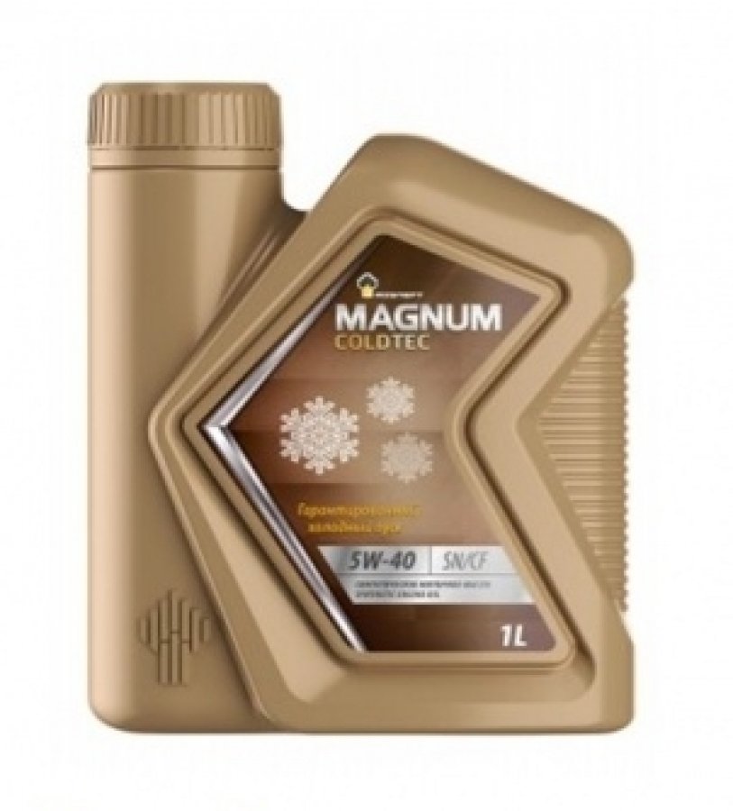 Роснефть Magnum Goldtec 5W40 синт 1л (12 в уп)