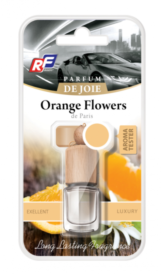 Ароматизатор RUSEFF PARFUM DE JOIE Orange Flowers подвесной /27341N/ (12 в уп)