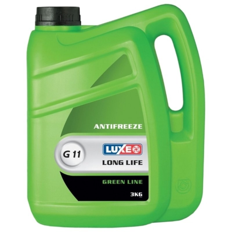 Антифриз "LUXE" GREEN LINE (зелен) 3кг (4 в уп) $$$