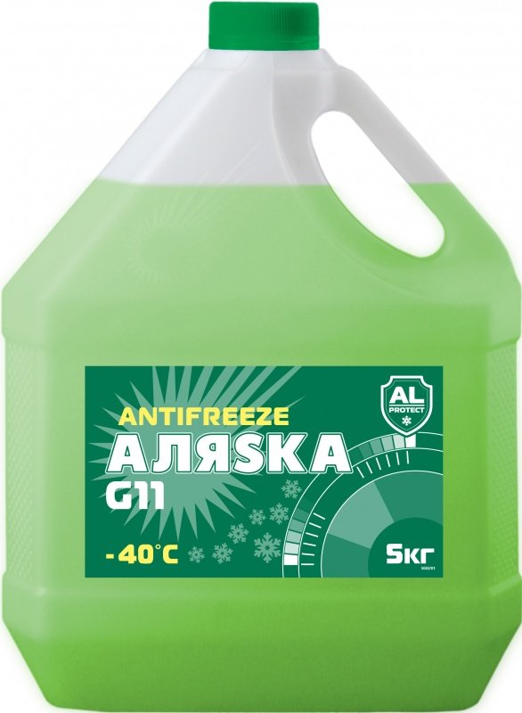 Антифриз Аляска -40 Green 5кг (4 в уп)