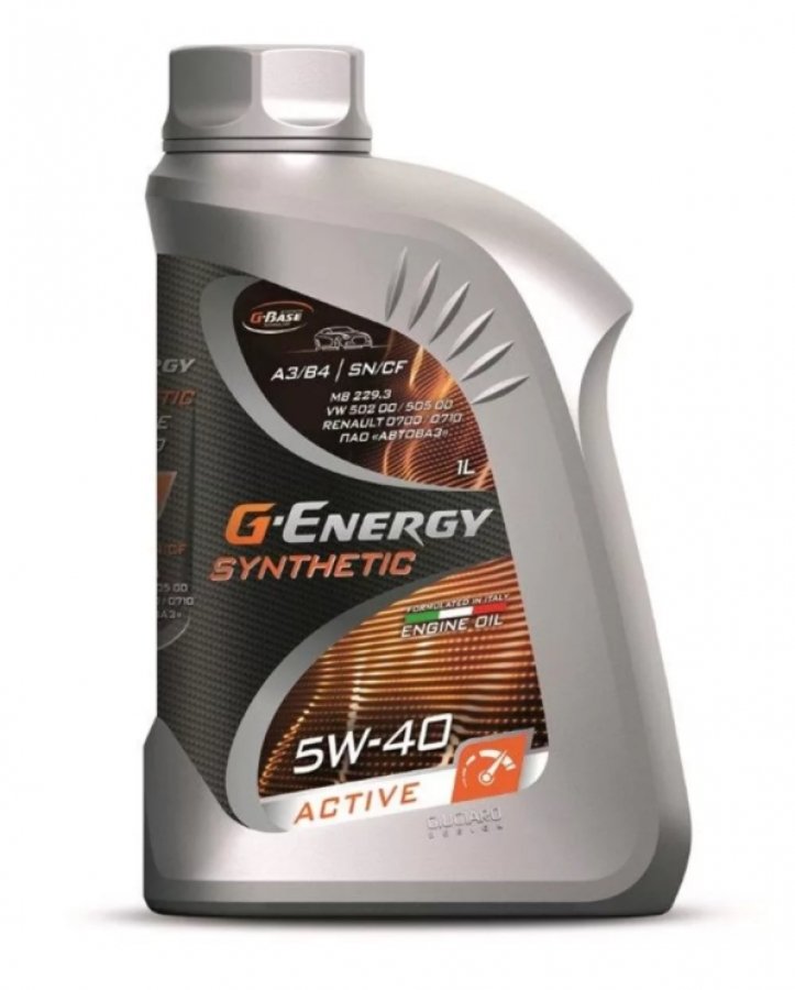 G-Energy Synthetic Active 5W40 синт 1л (12 в уп)
