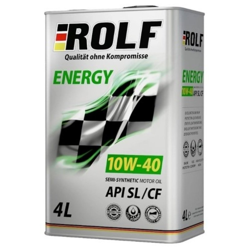 ROLF Energy 10W40 SL/CF п/синт 4л (4 в уп)