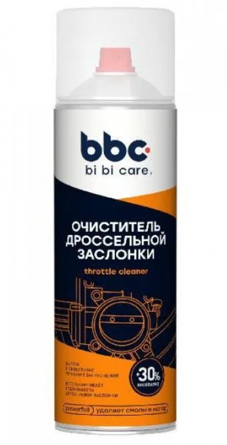 BiBiCare Очиститель дроссельной заслонки 650мл (4043) (24 в уп) АКЦИЯ