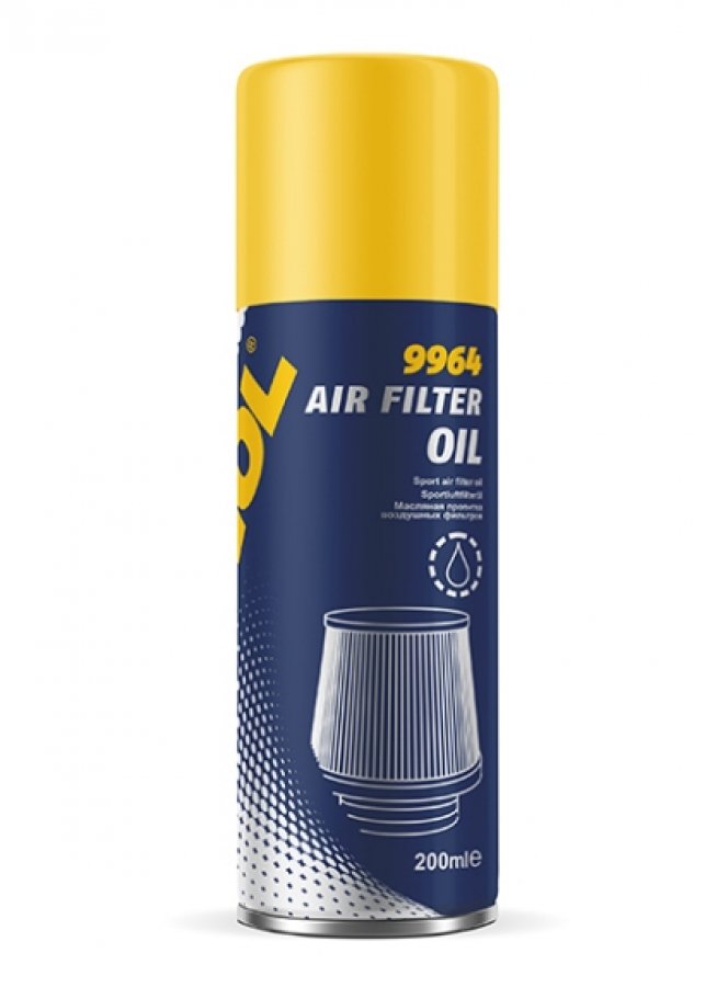 MANNOL Масляная пропитка нулевого воздушного фильтра/Luftfilteroel 200мл /9964/ (24 в уп)