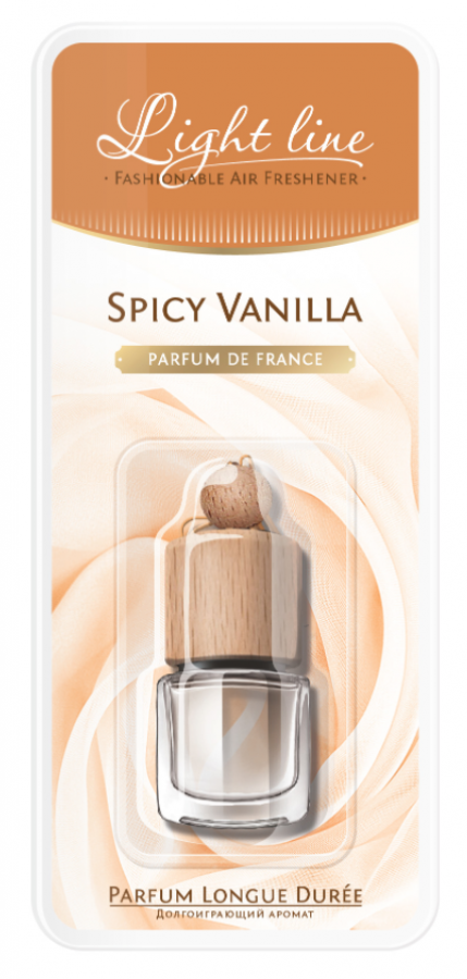 Ароматизатор RUSEFF PARFUM DE FRANCE Spicy Vanilla подвесной /27392N/ (12 в уп)