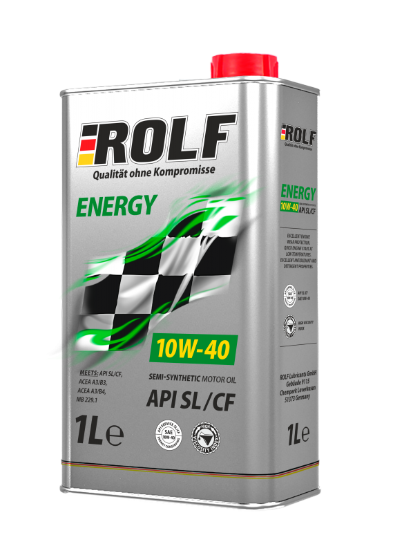 ROLF Energy 10W40 SL/CF п/синт 1л (12 в уп)