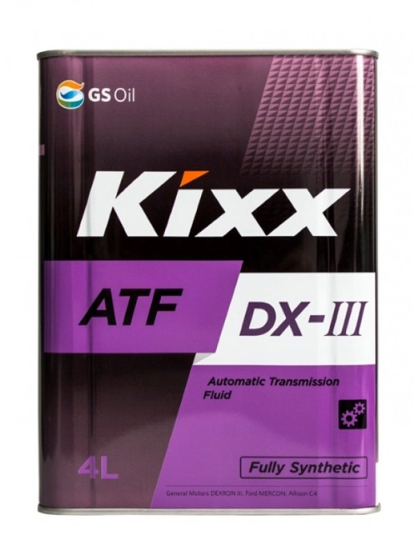 KIXX ATF DX-III синт 4л (4 в уп)