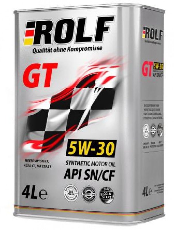 ROLF GT 5W30 SN/CF синт 4л (4 в уп)