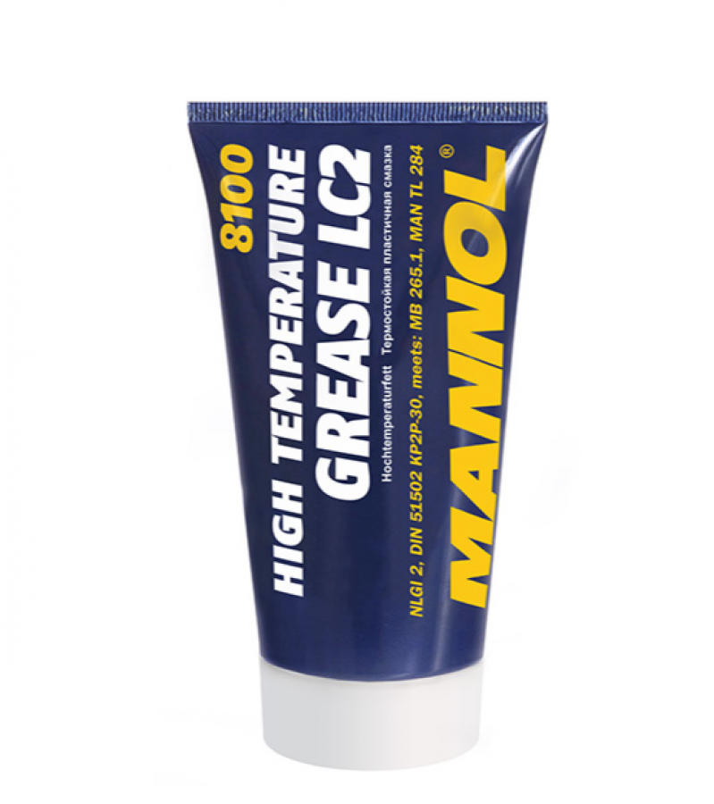 MANNOL Термостойкая пластичная смазка/LC2 High Temperature Grease (синяя) 100г /8100/8029/