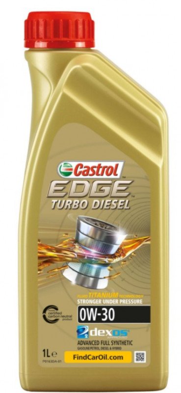 Castrol EDGE DIESEL 0W30 Titanium синт 1л (12уп)