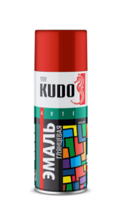 KR KU-1024 Эмаль красно-коричневая 520мл (12 в уп)