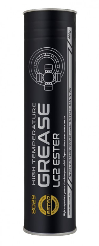 MANNOL Термостойкая пластичная смазка/LC2 High Temperature Grease (синяя) 400г /8029/ (24 уп)