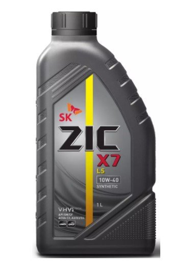 ZIC - X7 LS 10W40 синт 1л (12 в уп)