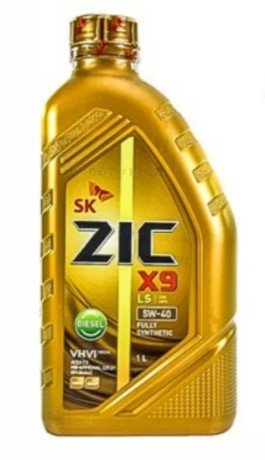 ZIC - X9 LS 5W40 DIESEL синт 1л (12 в уп) $$$