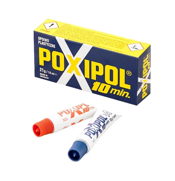 Холодная сварка POXIPOL 14г /серый/ (60 в уп)