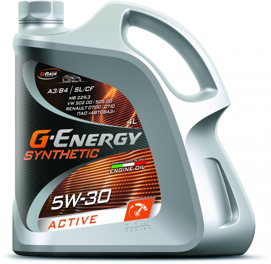 G-Energy Synthetic Active 5W30 синт 4л (4 в уп)