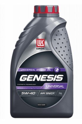 Лукойл GENESIS Universal 5W40 1л (12 в уп)