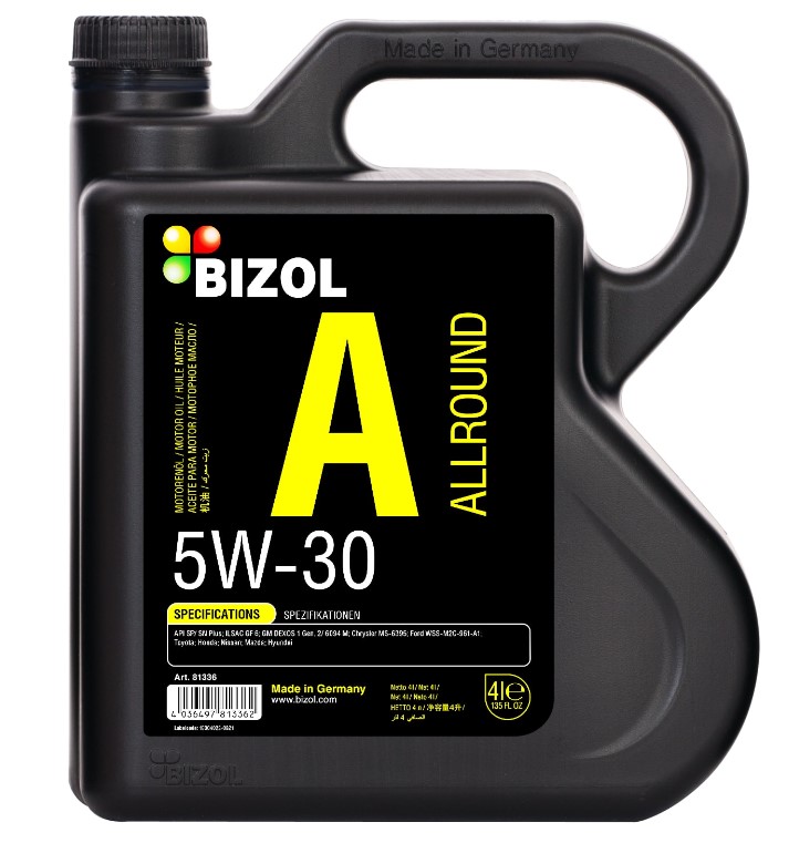 BIZOL Allround 5W30 SP/SN Plus GF-6A HC-синт 4л (4 в уп) /81336/