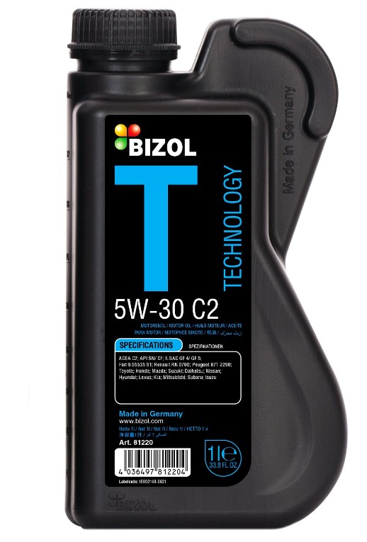 BIZOL Technology 5W30 C2 HC-синт 1л (12 в уп) /81220/