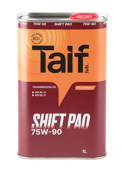 TAIF SHIFT GL-4/GL-5 PAO 75W-90 синт 1л (12 в уп)