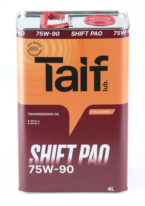 TAIF SHIFT GL-4/GL-5 PAO 75W-90 синт 4л (4 в уп)