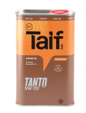 TAIF TANTO 5W-20 PAO SN,GF-5 синт 4л (4 в уп)