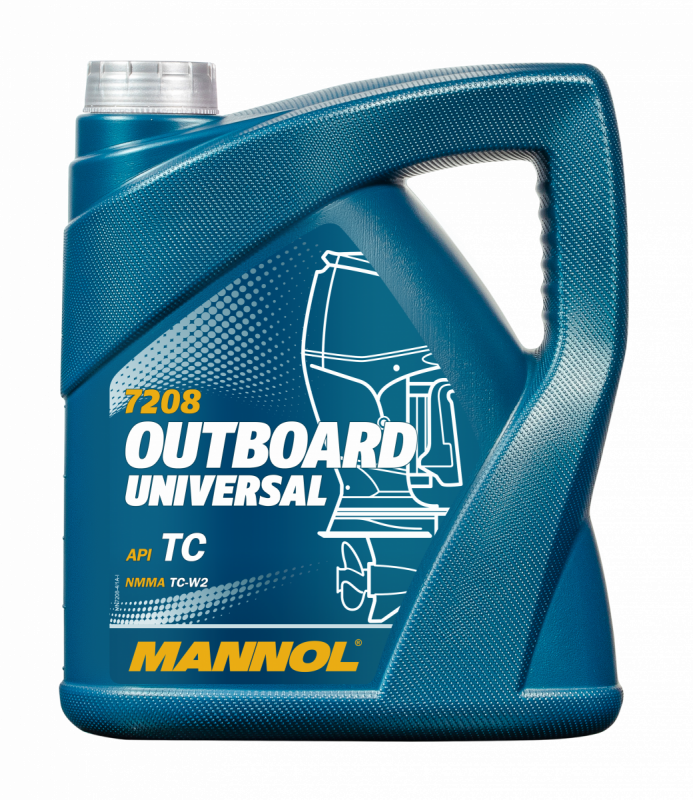 MANNOL 2-ТАКТ OUTBOARD UNIVERSAL для лодок минер 4л (7208) (20 в уп) (АКЦИЯ 4 канистры+1)