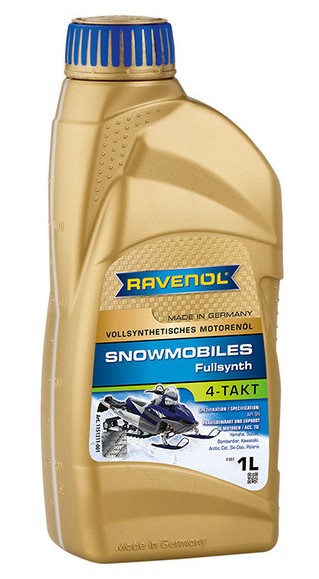 RAVENOL Snowmobiles 4-Takt Fullsynth (для снегоходов) 1л (12 в уп)