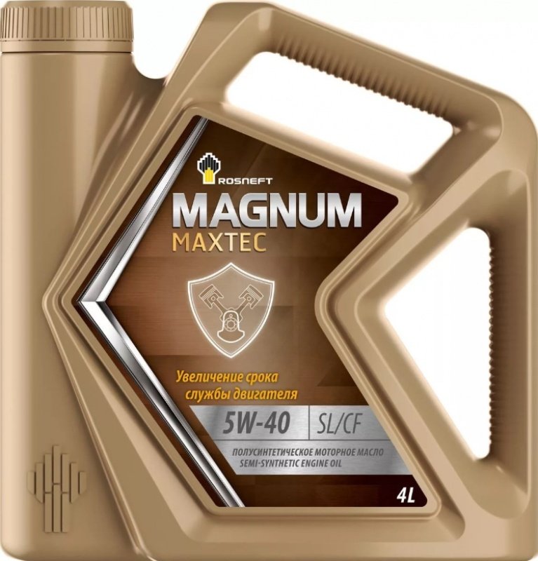 Роснефть Magnum Maxtec 5W40 п/синт 4л (4 в уп)