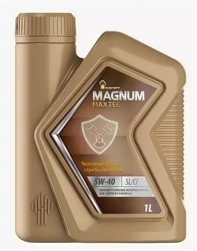 Роснефть Magnum Maxtec 5W40 п/синт 1л (12 в уп)