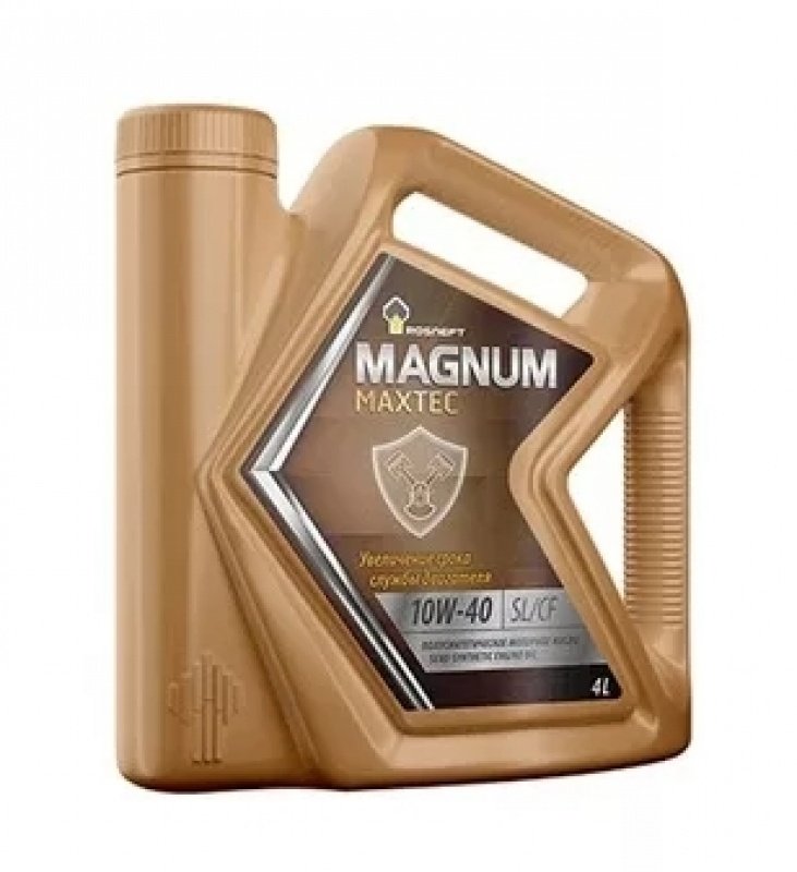 Роснефть Magnum Maxtec 10W40 п/синт 4л (4 в уп)