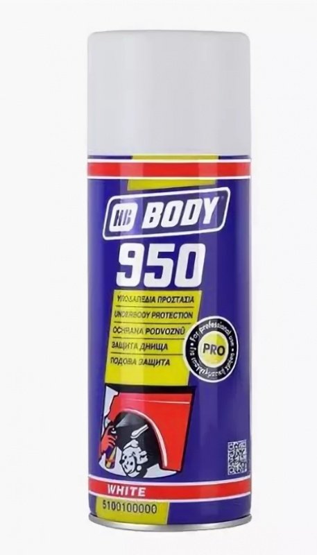 BODY 950 мастика-антикор 400мл белый (6 в уп)