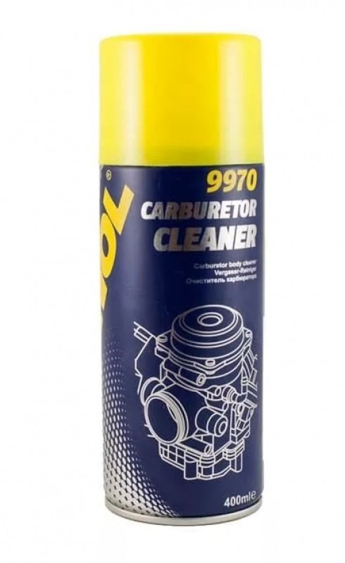 MANNOL Очиститель карбюратора/Carburator Cleaner аэрозоль 400мл /9970/ (24 в уп)