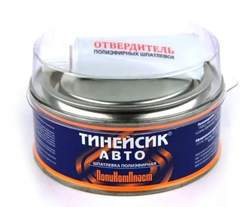 ТИНЕЙСИК-АВТО Шпатлёвка 0,35 кг (24 в уп)