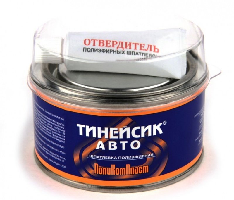 ТИНЕЙСИК-АВТО Шпатлёвка 0,5 кг (24 в уп)