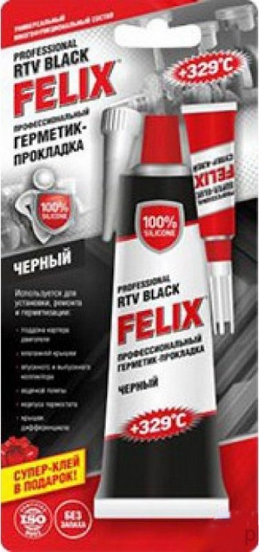 FELIX Герметик-прокладка (черный) 85г (12 в уп)
