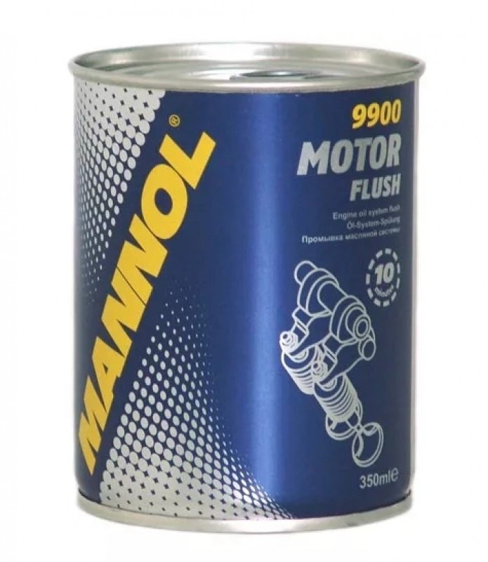 MANNOL Очиститель промывка масляной системы 10-мин/MOTOR FLUSH 350мл /9900/ (24 в уп)