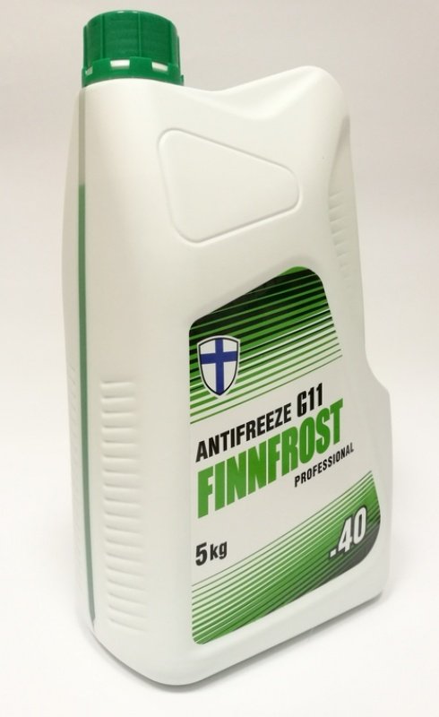 Антифриз "FinnFrost" зеленый 5кг (4 в уп)