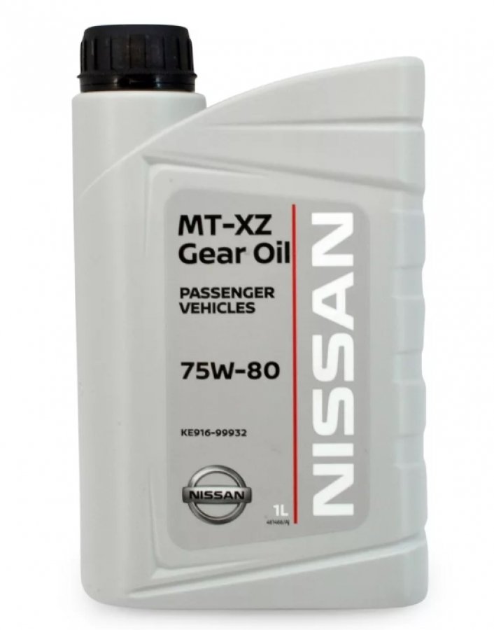 NISSAN MT-XZ Gear Oil 75W80 GL-4+ 1л (12 в уп)