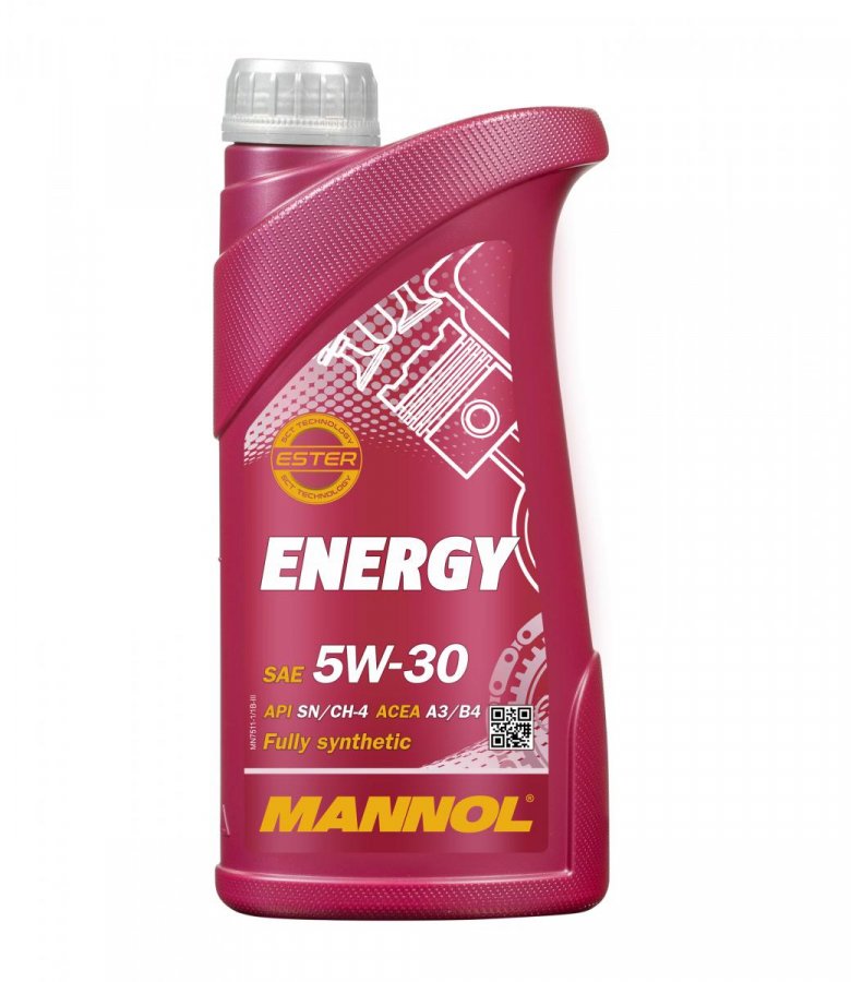MANNOL Energy 5W30 синт 1л (7511) (12 в уп)